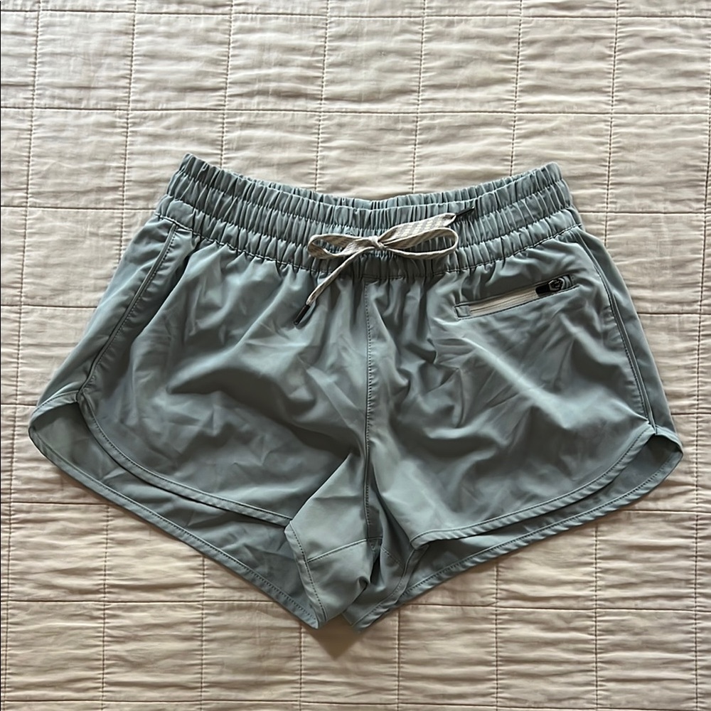 Vuori Gray Athletic Shorts